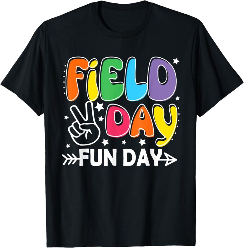 Field Day Fun Day For Teacher Kids Field Day 2025 T-Shirt