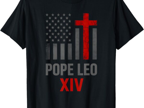 First american pope leo xiv catholic religious men women t-shirt