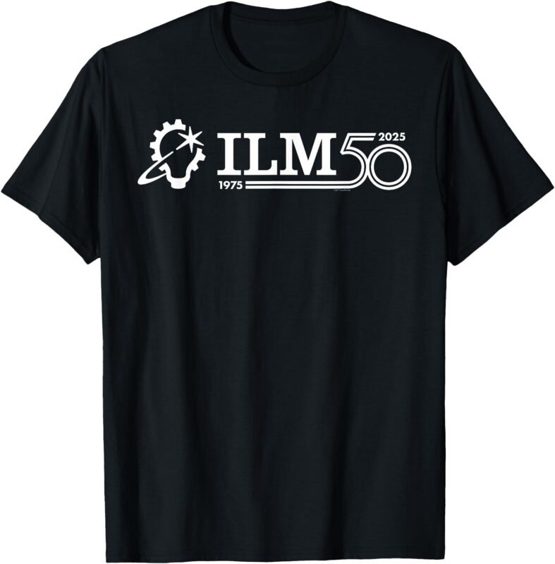 Industrial Light & Magic ILM 50th Anniversary Logo T-Shirt
