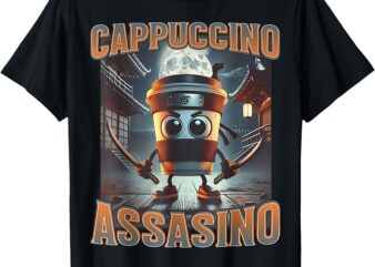 Italian Brainrot Cappuccino Assassino T-Shirt