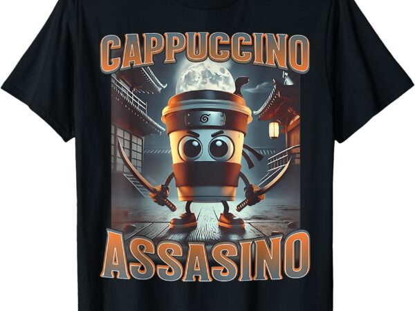 Italian brainrot cappuccino assassino t-shirt