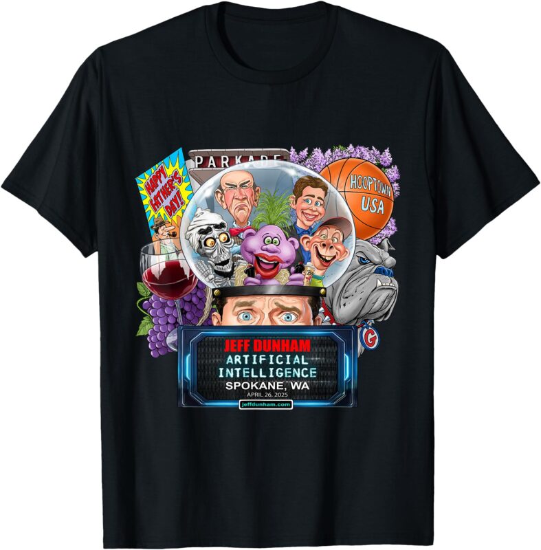 Jeff Dunham Spokane, WA (2025) T-Shirt