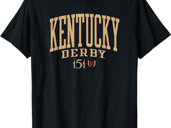 Kentucky derby 151 black officially licensed t-shirt