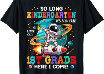 Kindergarten Graduation 2025 Funny 1st grade Here I Come T-Shirt