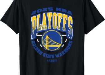 NBA Official Golden State Warriors Exclusive 2025 Playoffs T-Shirt