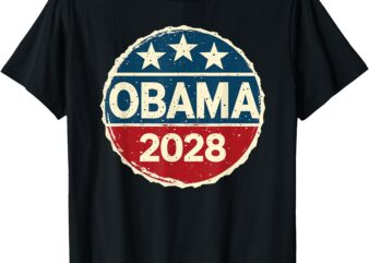 Obama For President 2028 Obama 2028 T-Shirt