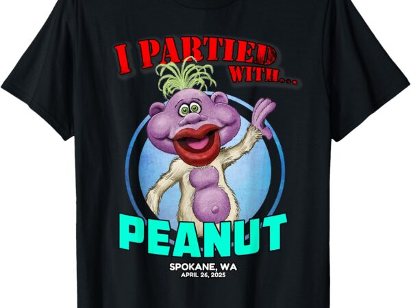 Peanut, spokane, wa (2025) t-shirt
