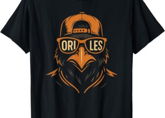 Retro Classic Oriole Last Name Gift For Men Women Kids T-Shirt