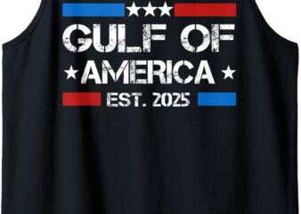 Retro Gulf of United States of America Est 2025 Tank Top