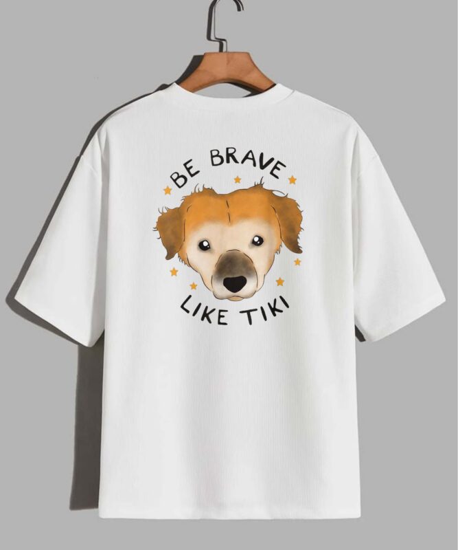Be Brave Like Tiki Design For Lovers T-Shirt design