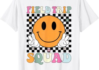 School Field Trip Squad For Teacher Kids Field Day 2025 T-Shirt