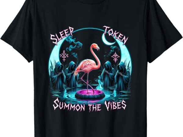 Sleep token flamingo vibes – take me back to eden t-shirt