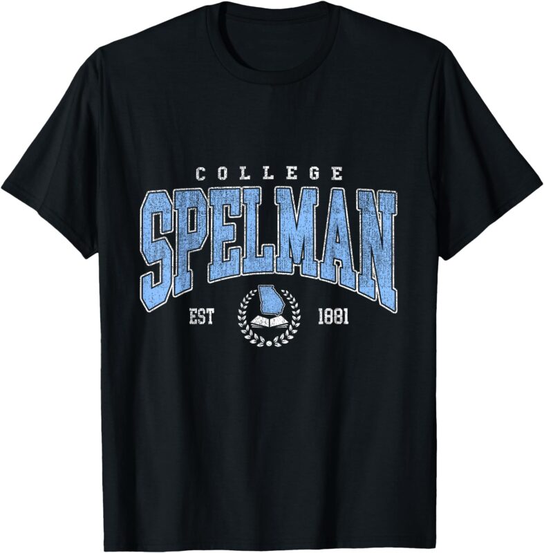 Spelman Arch Athletic Vintage Sports Tee Men Women T-Shirt