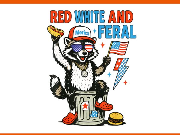 Raccoon 4th of july patriotic red white and feral, red white and feral raccoon png, raccoon 4th of july png t shirt design online Raccoon 4th of july patriotic red white and feral, red white and feral raccoon png, raccoon 4th of july png t shirt design online