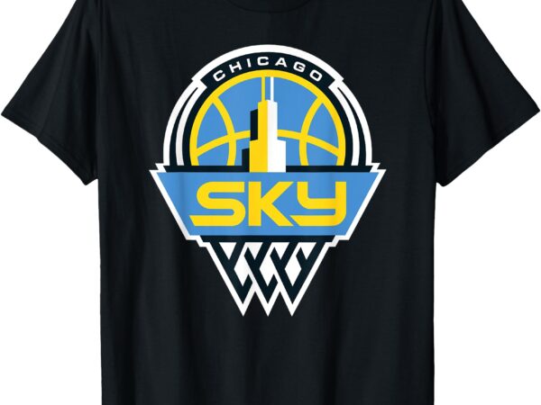 Wnba chicago sky logo t-shirt