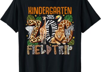 Zoo Field Trip Squad Kindergarten Matching Teacher Students T-Shirt