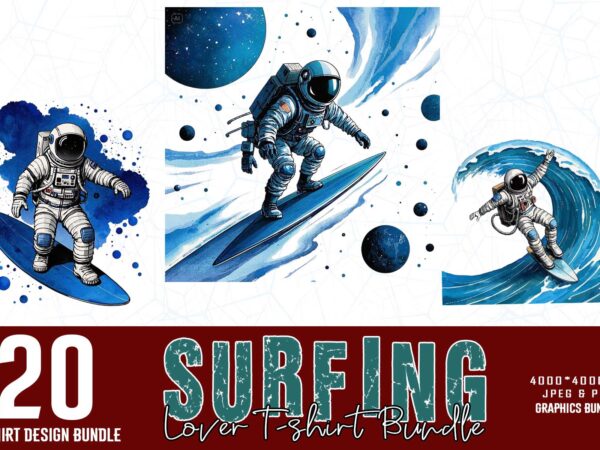 Vintage surfing lover t-shirt design bundle of 20 designs – download instantly retro vintage illustration bundle Vintage surfing lover t-shirt design bundle of 20 designs – download instantly retro vintage illustration bundle