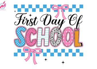 Coquette First Day Of School Design