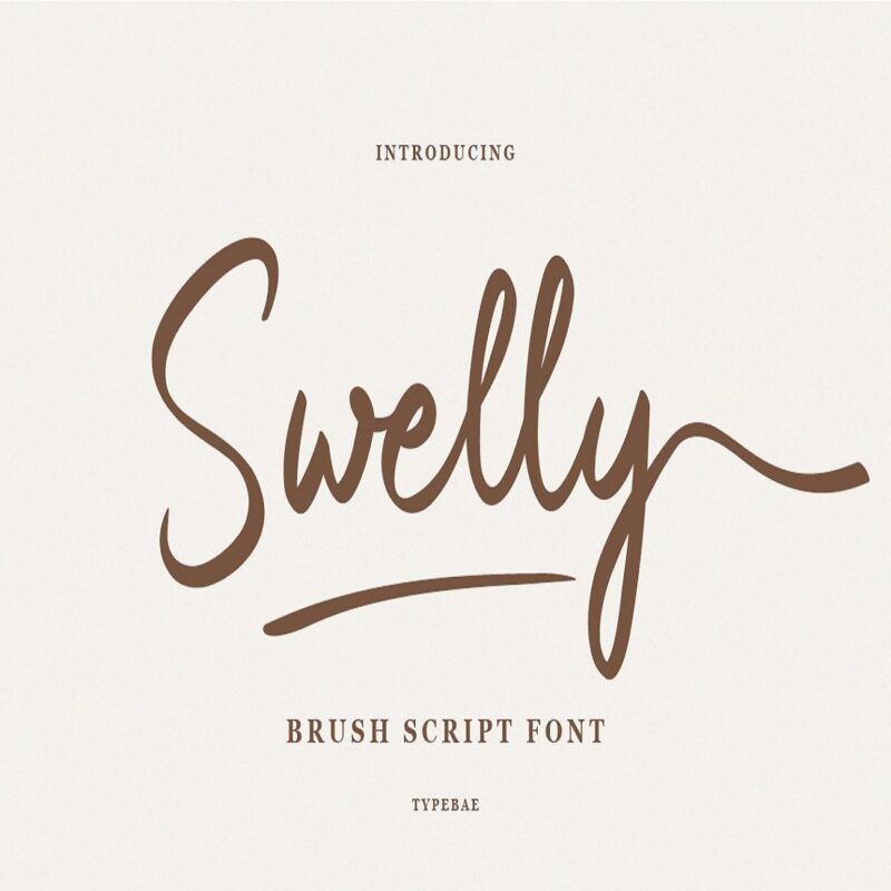 Swelly Brush Script