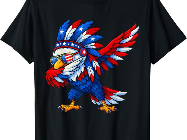 American flag bald eagle usa patriotic 4th of july men women t-shirt