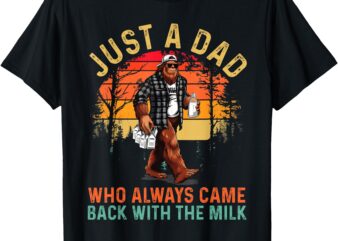 Bigfoot Dad T-Shirt