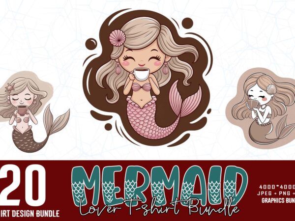 Popular 20 abstract mermaid t-shirt design – download instantly Popular 20 abstract mermaid t-shirt design – download instantly