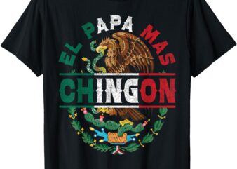 Dia Del Padre Mexican Dad Father’s Day T-Shirt
