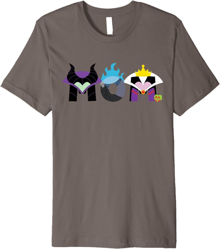 Disney Villains Mom Mother’s Day Birthday Gift Premium T-Shirt