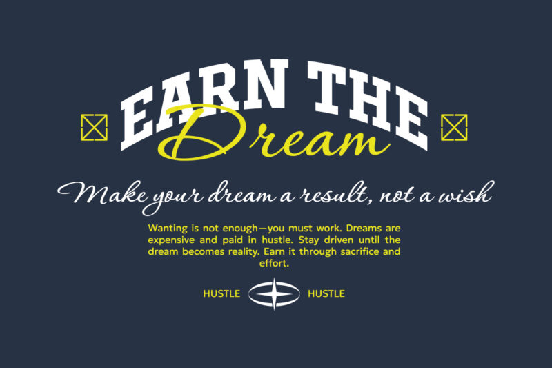 Minimal Urban Typography T-shirt Designs Bundle Vol. 6