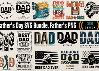 Father's day t-shirt bundle