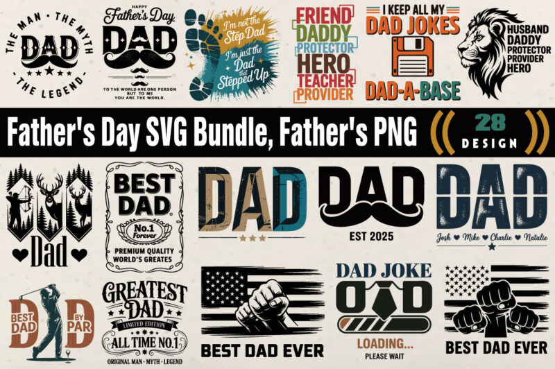 Father’s Day T-shirt Bundle