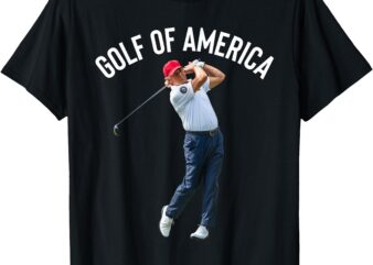 Funny Golf Of America Donald Trump T-Shirt