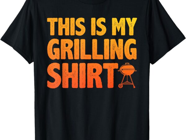 Funny grilling art for men women barbecue meat smoking bbq t-shirt