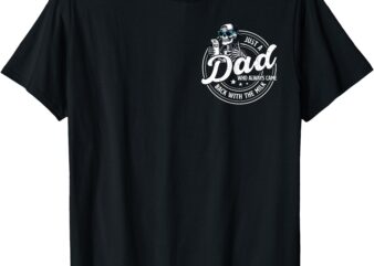 Funny Just A Dad Who Always Came Back With The Milk T-Shirt