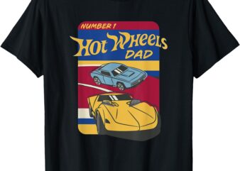 Hot Wheels – Father’s Day Number 1 Dad T-Shirt