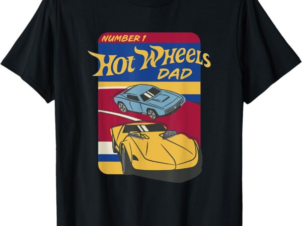 Hot wheels – father’s day number 1 dad t-shirt