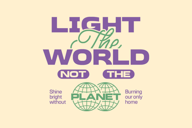 Sustainability Renewable Energy Quotes T-shirt Designs Bundle