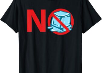 No ICE Funny Ice Cube Anti ICE Deportation Human Rights T-Shirt