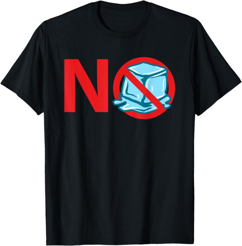 No ICE Funny Ice Cube Anti ICE Deportation Human Rights T-Shirt