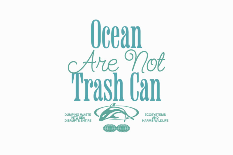 Marine Environment and Sea Life T-shirt Designs Bundle