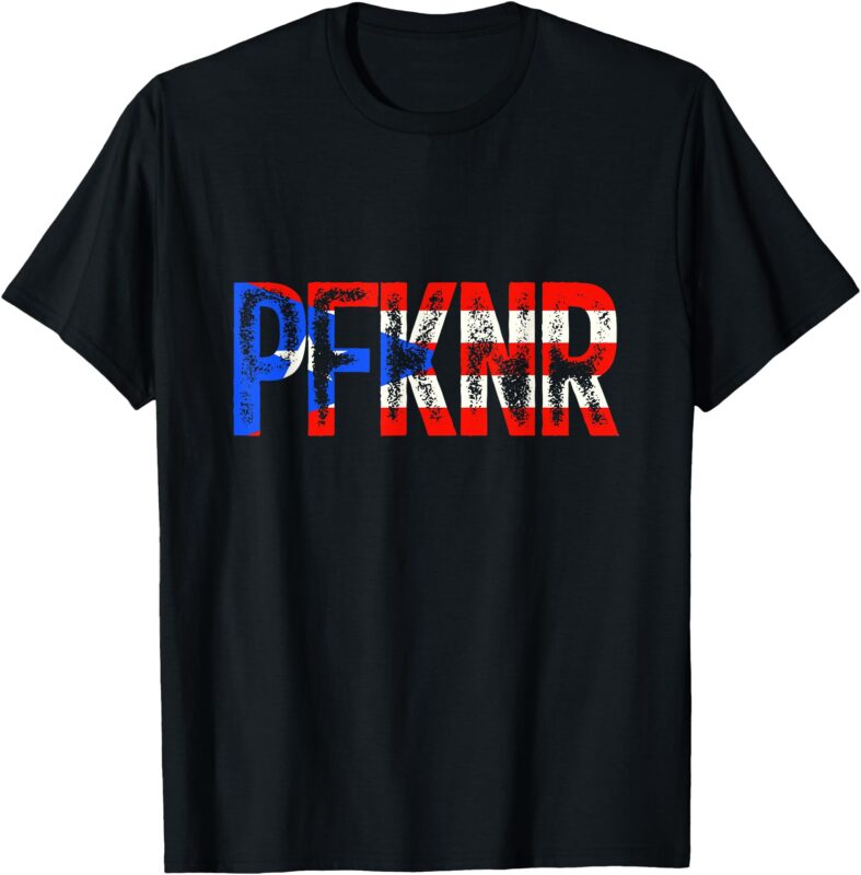 PFKNR Vintage Flag of Puerto Rico Boricua Root Home T-Shirt
