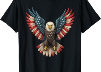 Patriotic Eagle Boys 4th of July T-Shirt