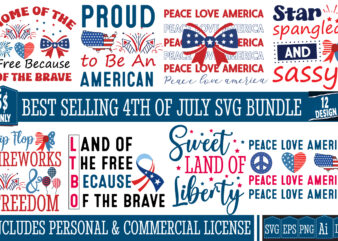 4th of july SVG Bundle,4th of July,4th of July SVG,4th of July Bundle,Patriotic SVG,Fourth of July SVG,USA SVG,America SVG,4th of July