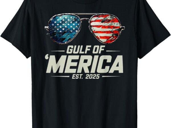 Retro sunglasses funny gulf of usa america 2025 sunglasses t-shirt