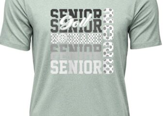 Womens 2026 golf senior husband graduation gifts t-shirt design