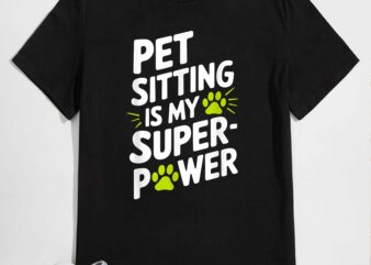 Trusted Pet Sitter Pet Care Professional Animal Caregiver T-Shirt design