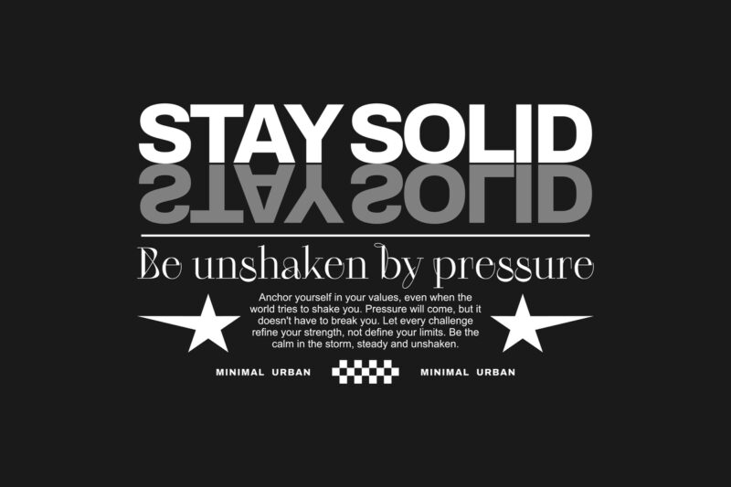 Minimal Urban Typography T-shirt Designs Bundle Vol. 2