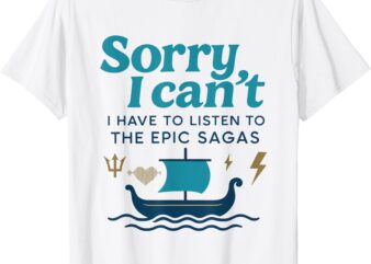 The Epic Sagas Odysseus Musical T-Shirt