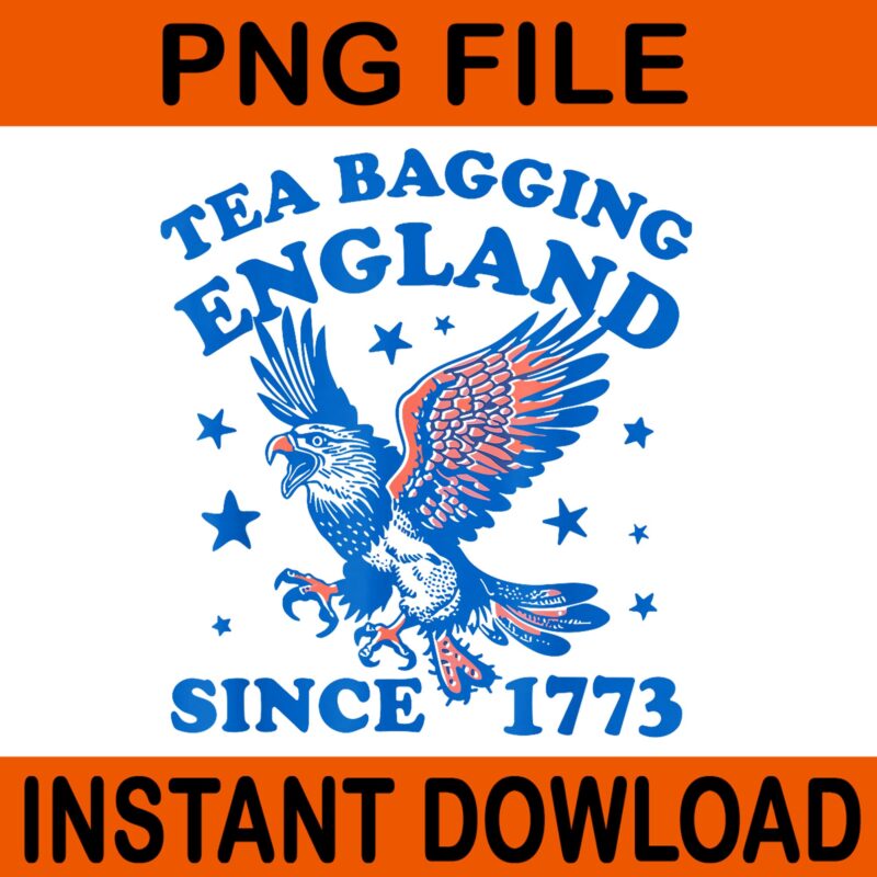 Tea Bagging England Since 1773 PNG, Eagle 4th Of July PNG
