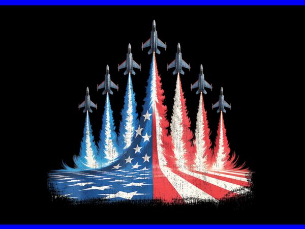 Jet planes red white blue png, jet independence day american flag png, jet 4th of july png vector clipart